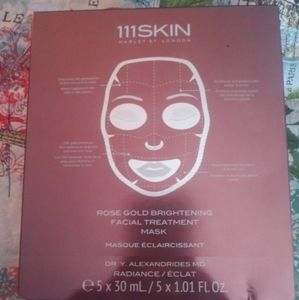 111Skin- 5 pack! rose gold facial treatment mask